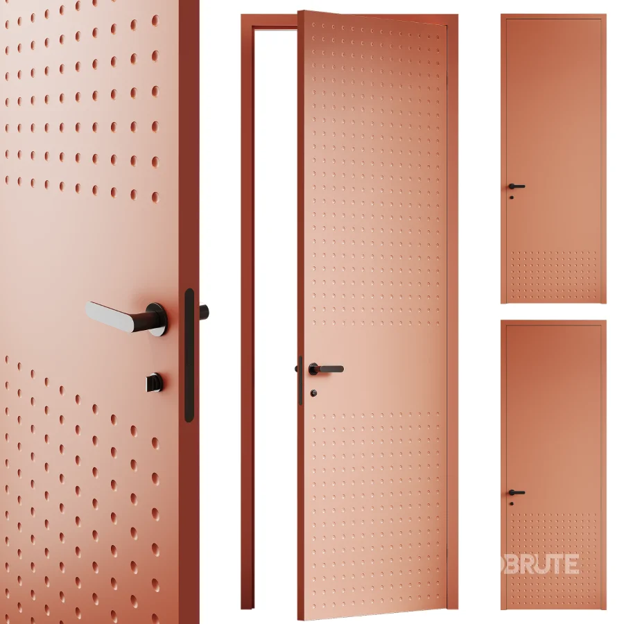 Interior doors with radius milling Image 1