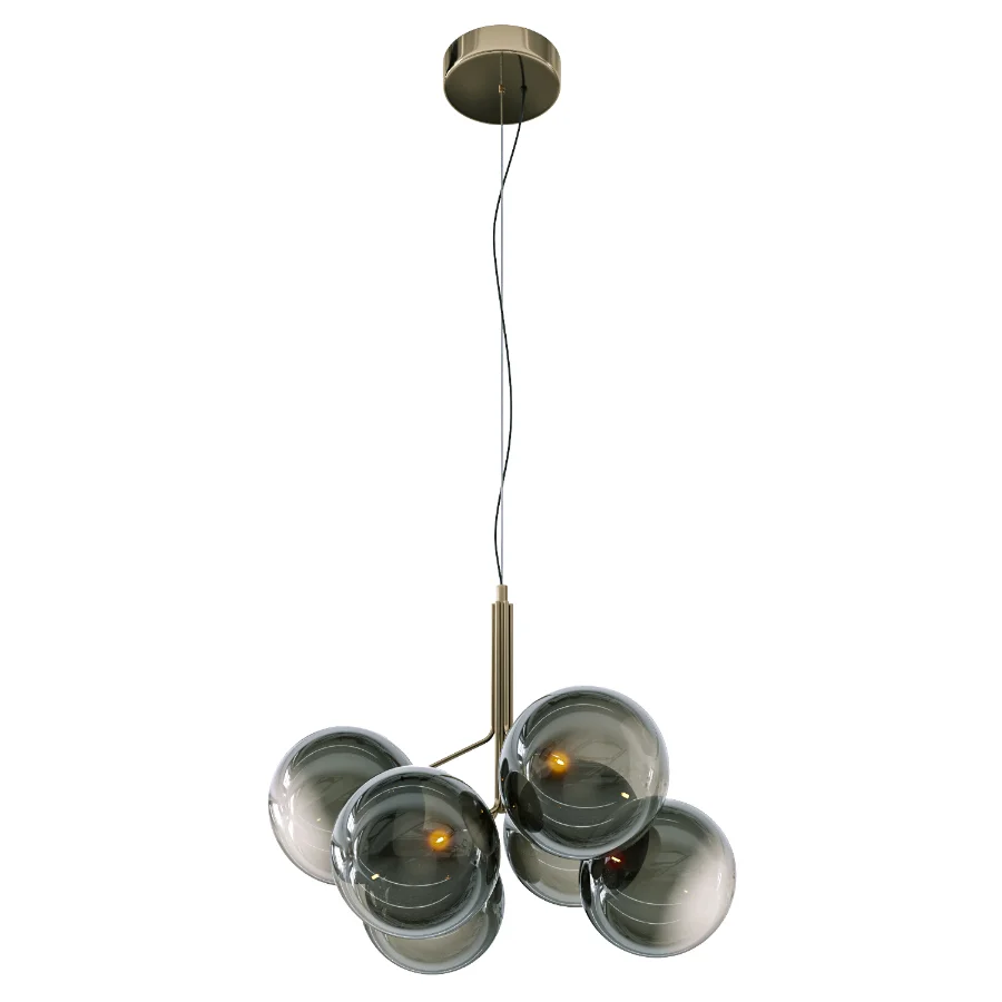 Bolle Cielo 6 Spheres Suspension Lamp Image 4