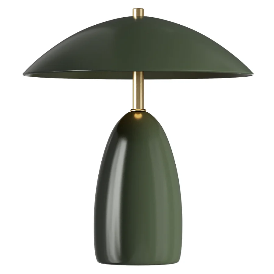 Aubrey LED Table Lamp Maroon Image 2