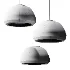 Modern Milk Glass Jelly Pendant Light - Thumbnail 5