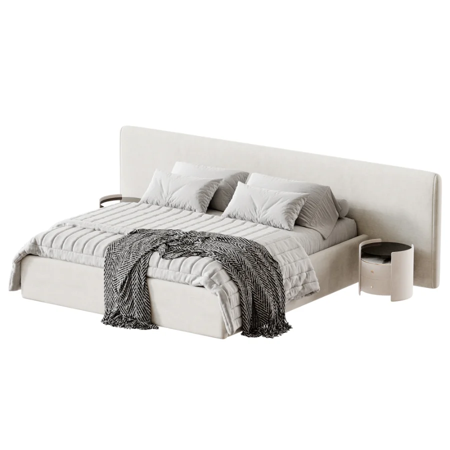 Japandi Double Bed Image 4