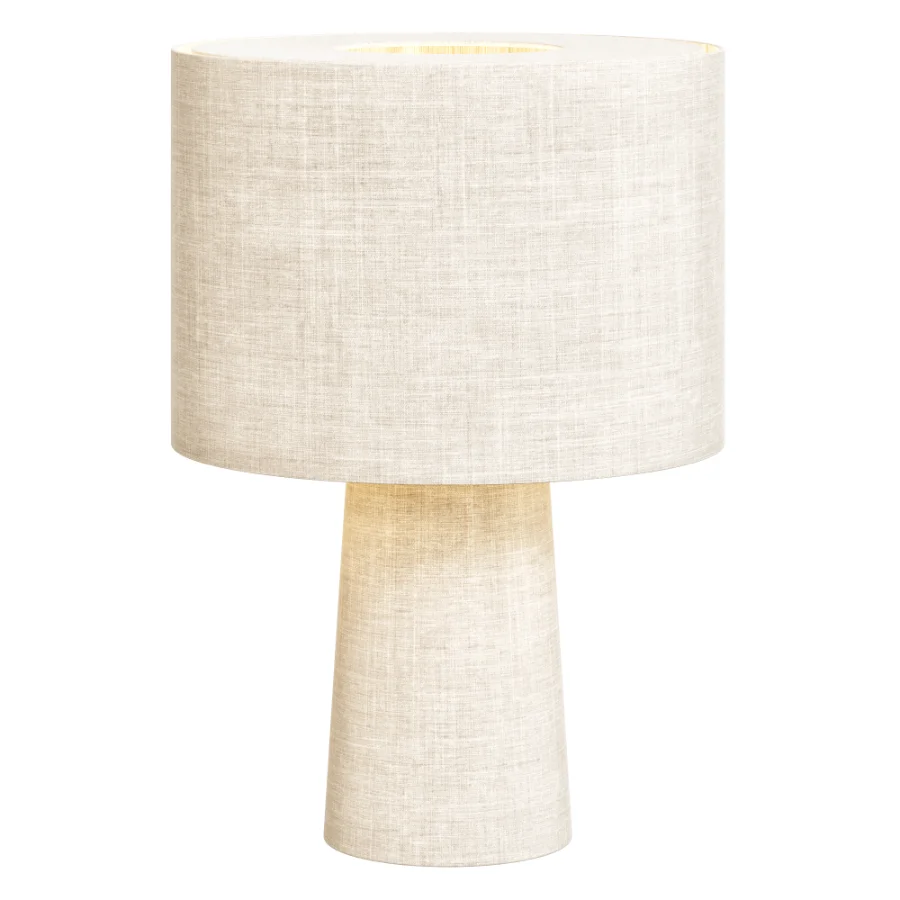 Blendra Graphic Cylindrical Form Pattern Table Lamp Image 4