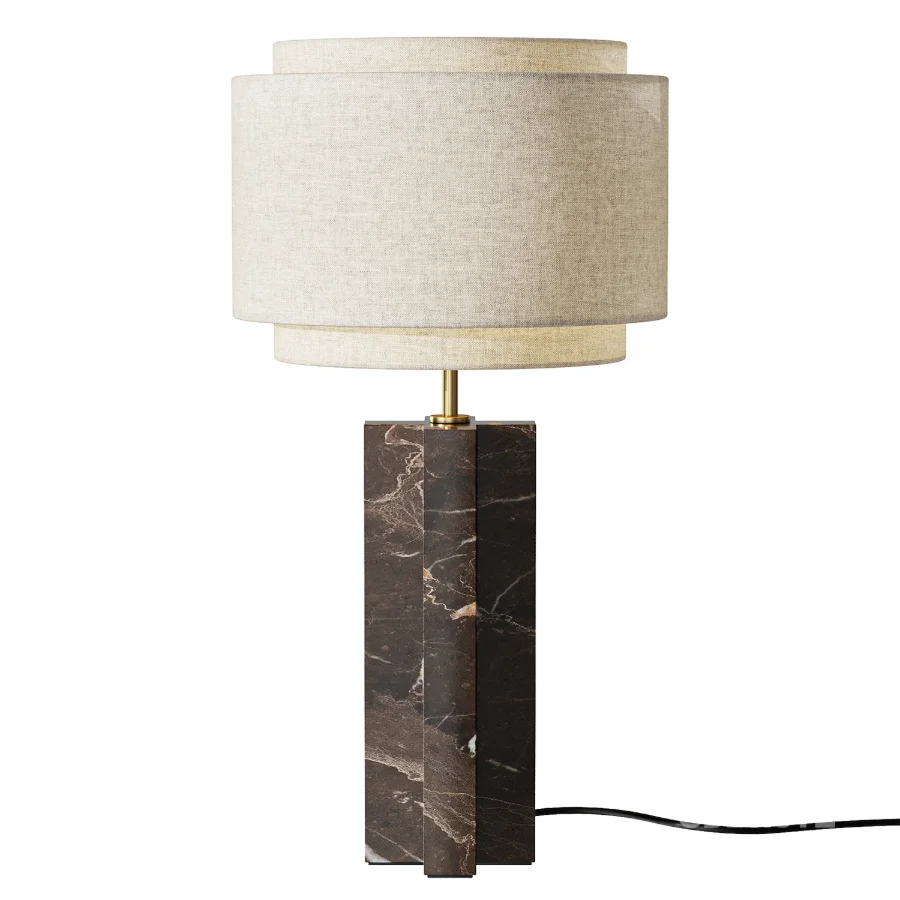 Takai Table Lamp Beige Image 1