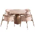 Arya K Chair and Sigrid Round Dining Table - Thumbnail 2
