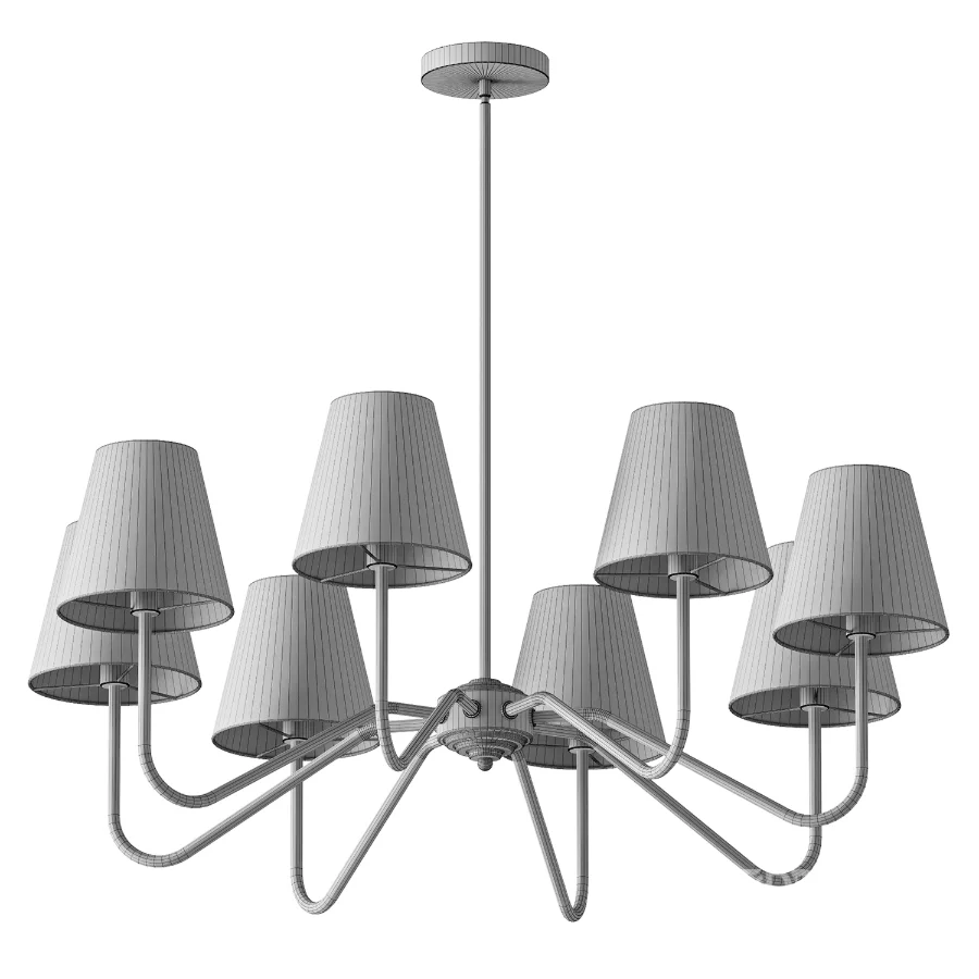 Lassen Brass Chandelier Docos Image 2
