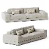 Light Gray Sofa Severino - Thumbnail 2