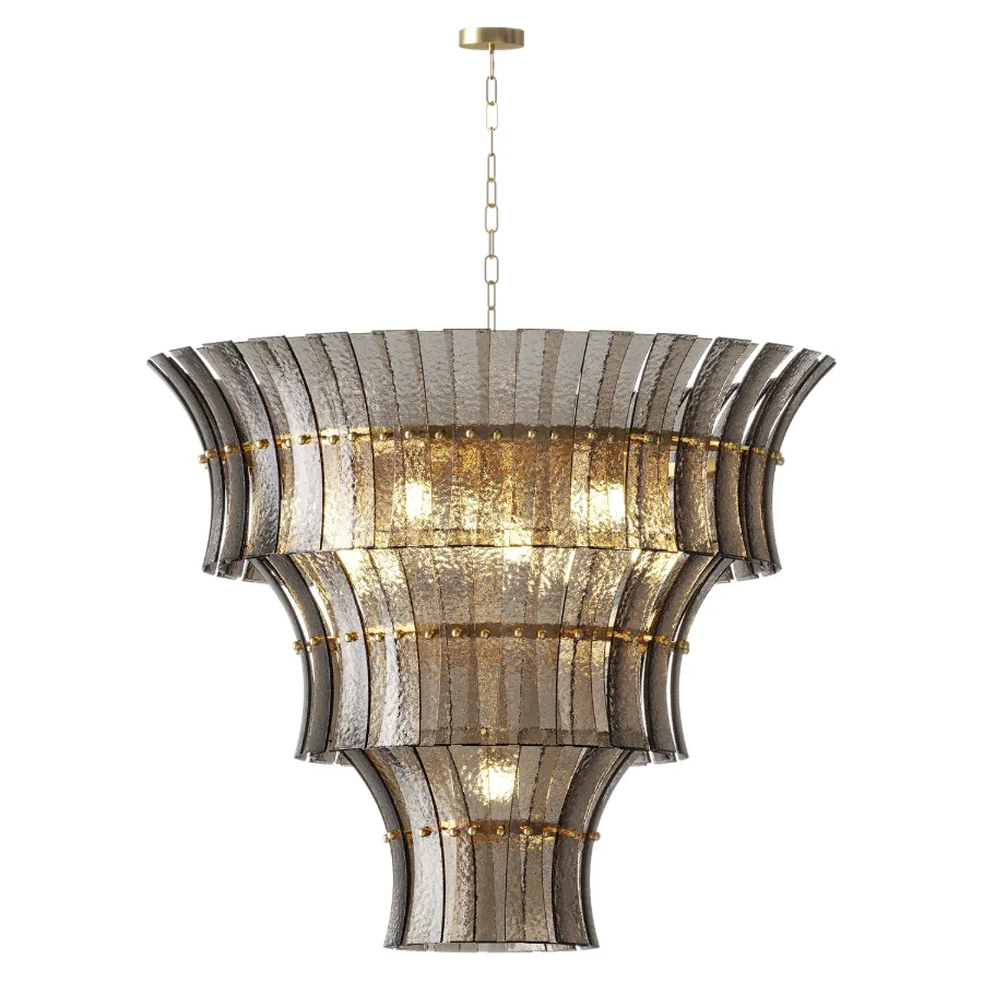 Eichholtz Toscano Chandelier Smoke Image 2