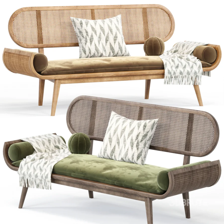 Rattan Sofa By Urban Mood Image 3