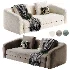 Teddy-Boucle Eliot sofa - Thumbnail 1