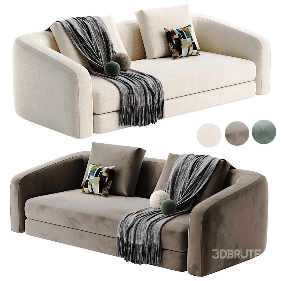 Teddy-Boucle Eliot sofa Image 1