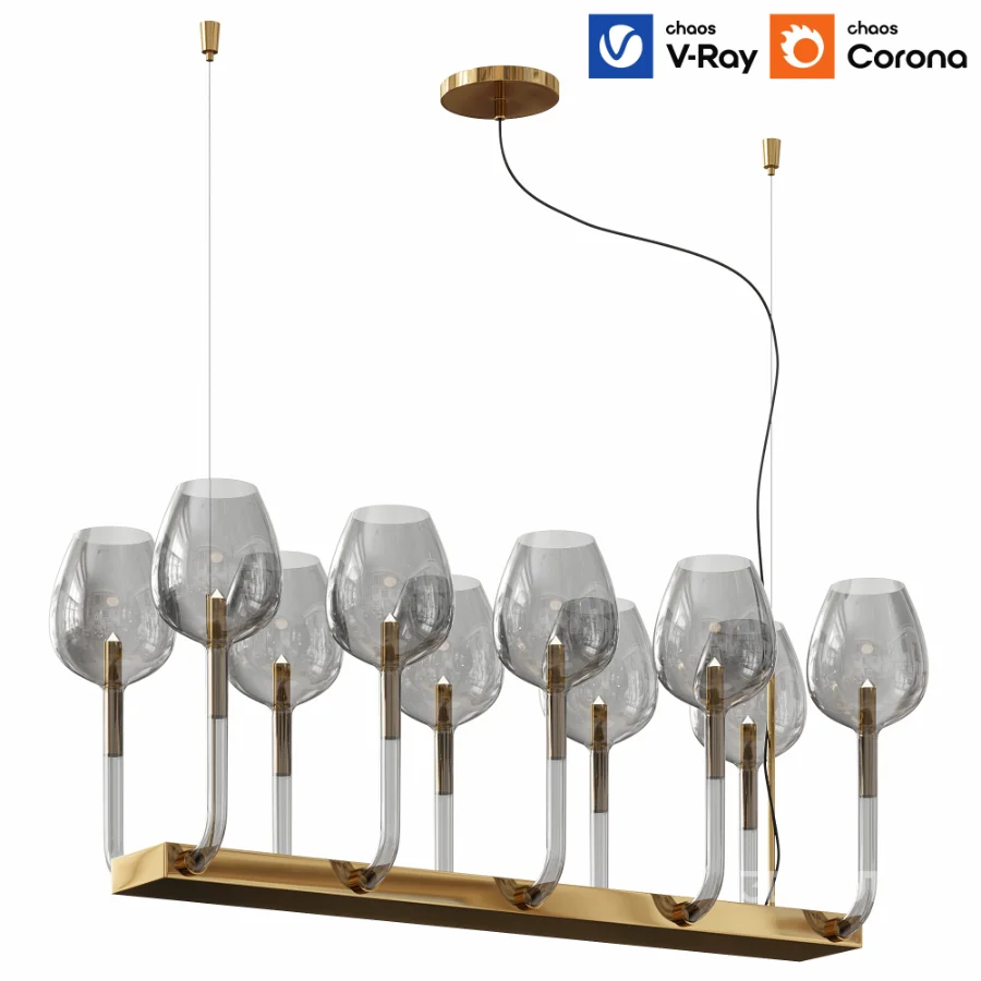 Rose Chandelier By Italamp Image 4