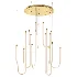 Brass 8 Light LED Pendant - Thumbnail 1