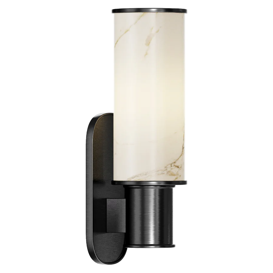 Harlin Wall Sconce in Alabaster Image 3