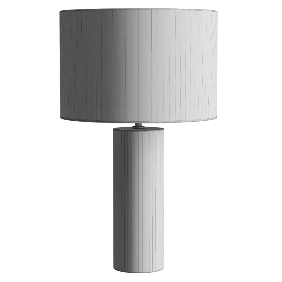 NV Gallery Gaya White Table Lamp Image 2