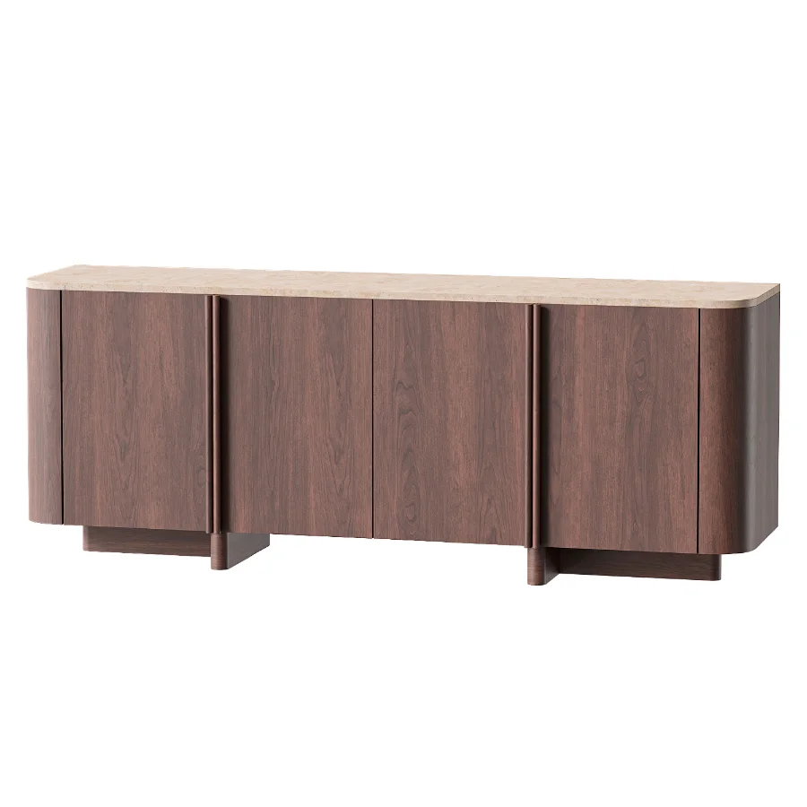 Sideboard Oak Wood Liam Room Image 1