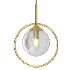 Gold Glass Hanging Lamp - Thumbnail 4