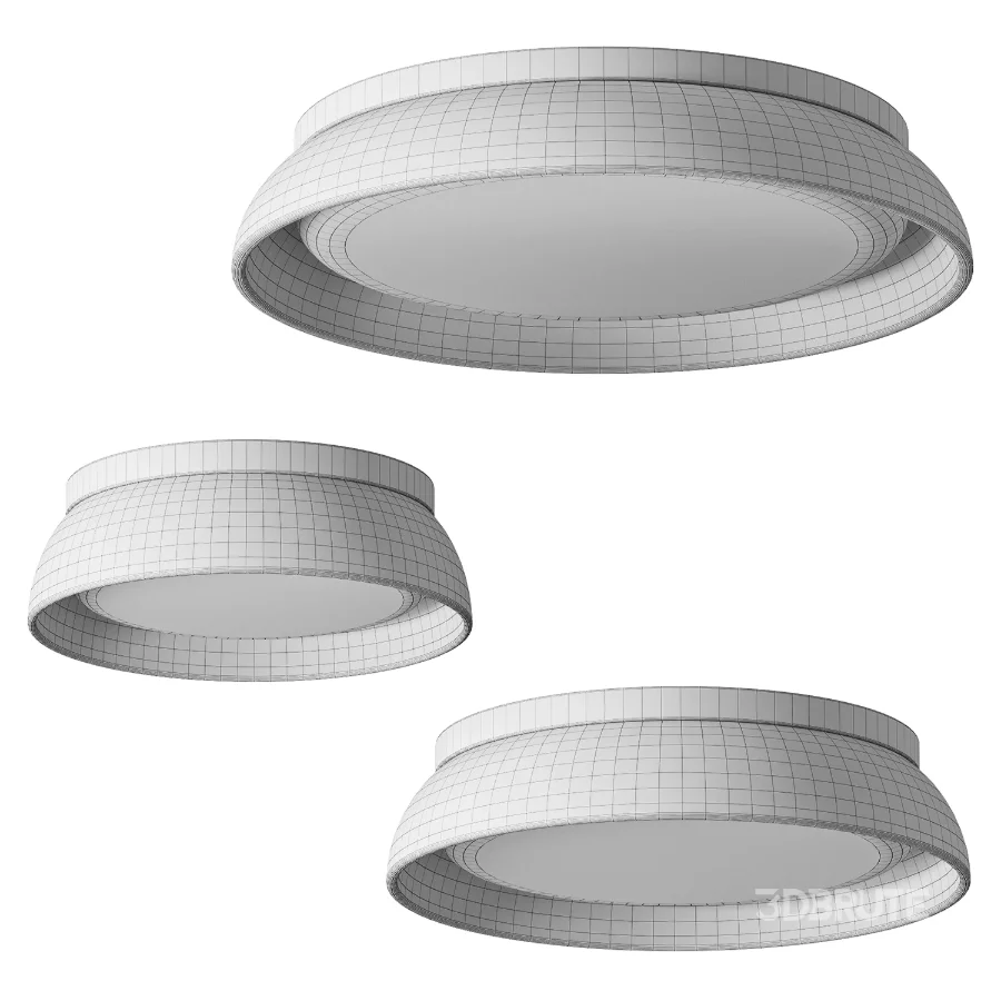 Docos Piedra Travertine Ceiling Light Image 3