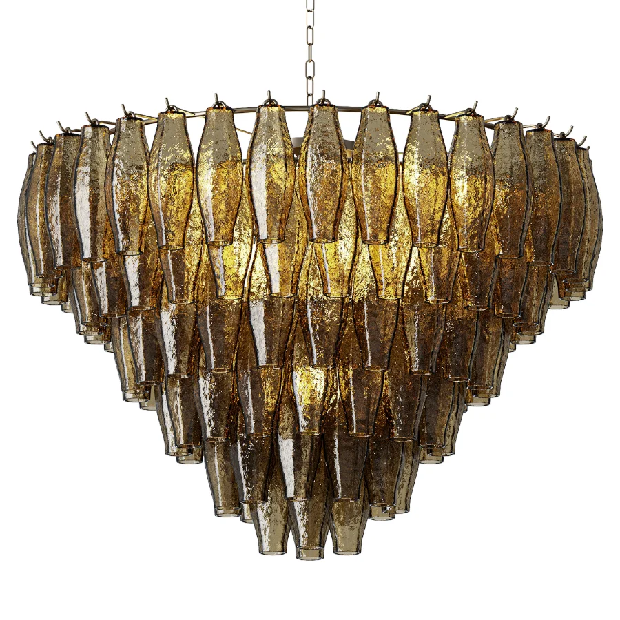 Venini Murano Glass Chandelier Image 2