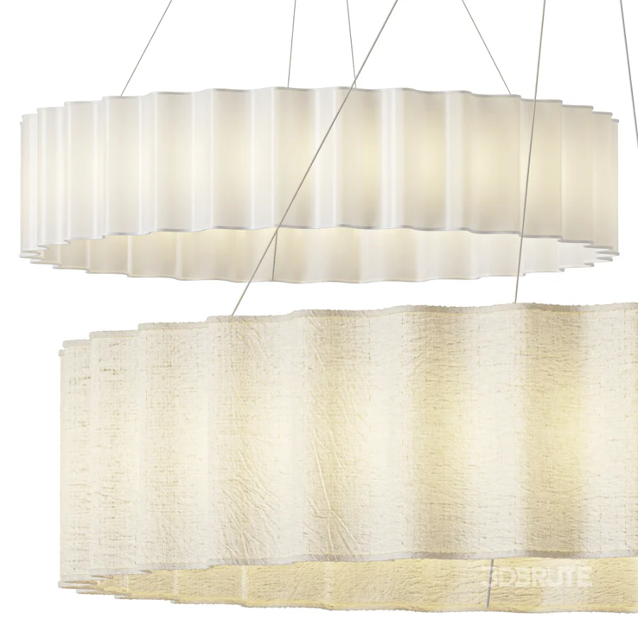 Hibride Design Ripple Halo Pendant Image 1