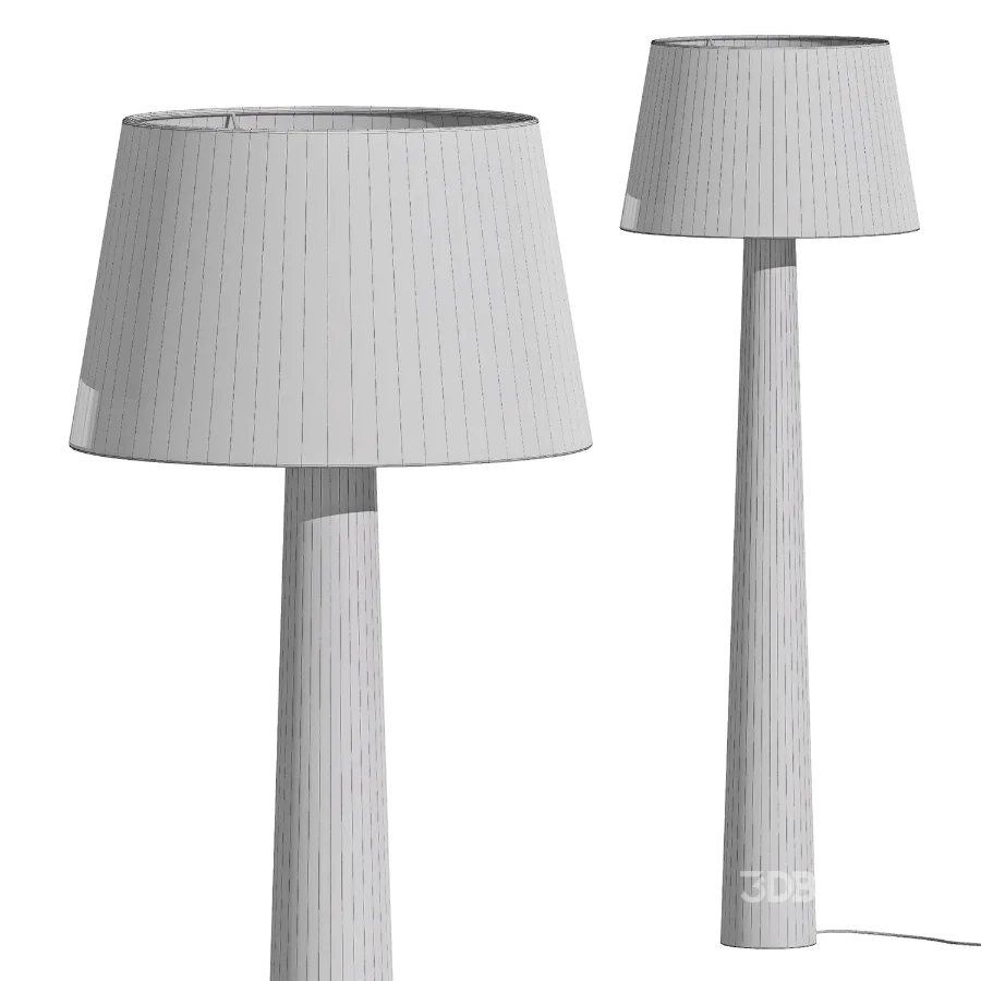 Docos Malva Wood Floor Lamp Image 3