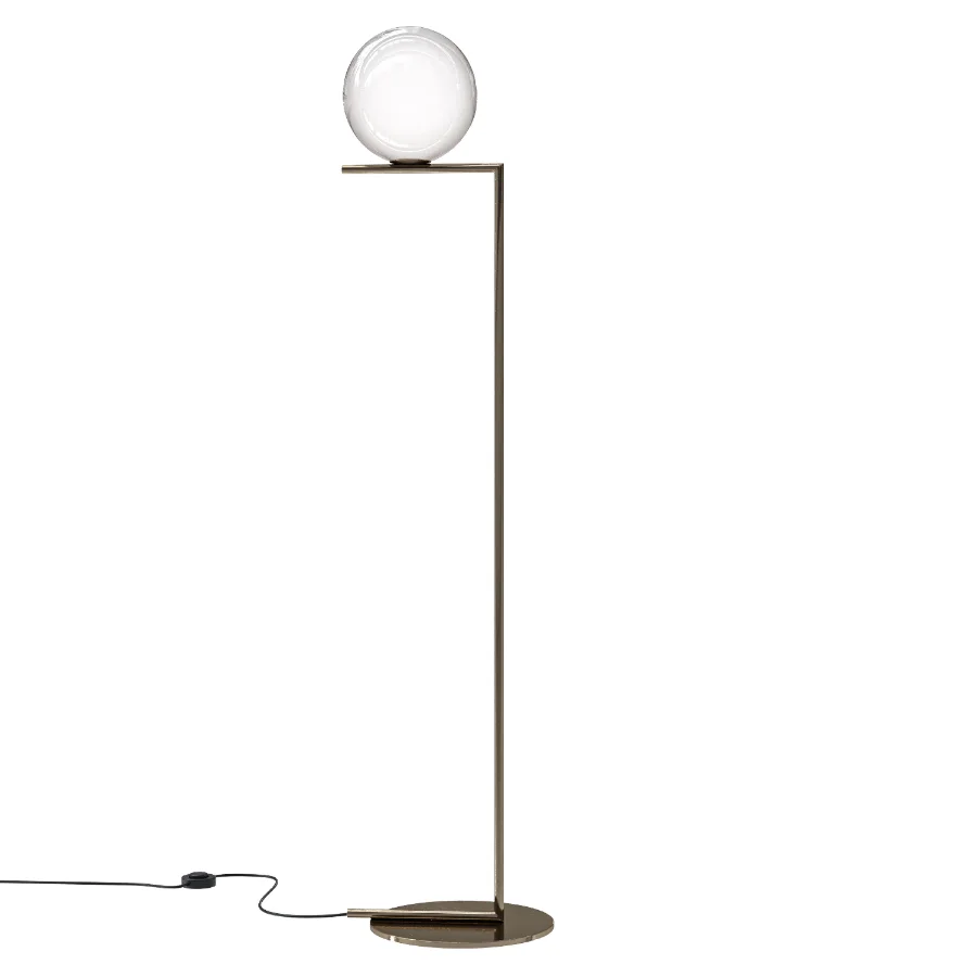 Sphere Stem Light Floor Lamp Image 3