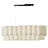 Lights & Lamps Folia Oval Linen Pendant - Thumbnail 2