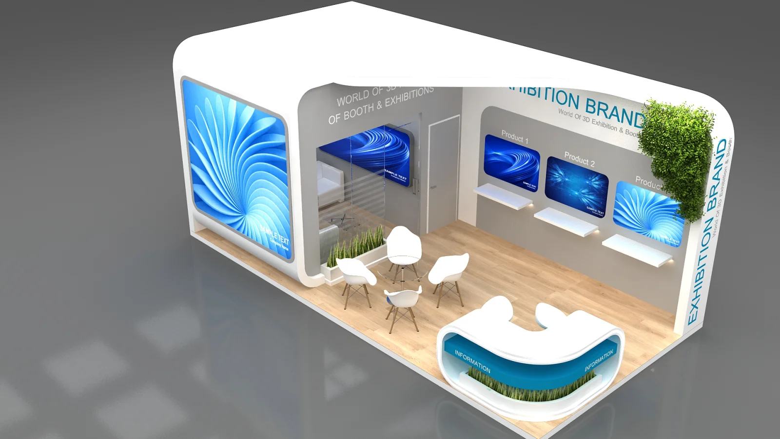 exhibition booth Image 1