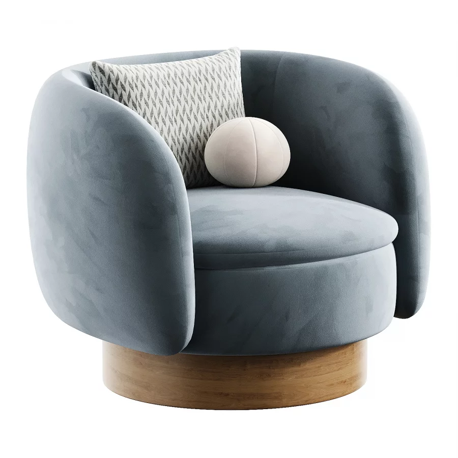 muir swivel chair Image 3