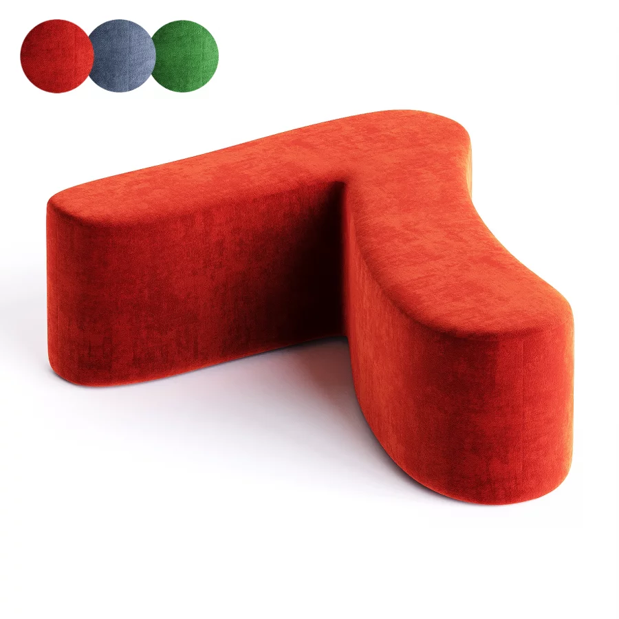 numbers 7 pouf Image 3