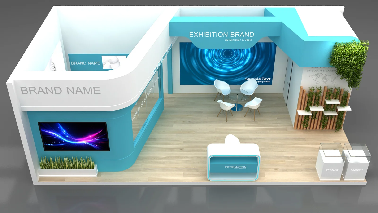 exhibition booth Image 1