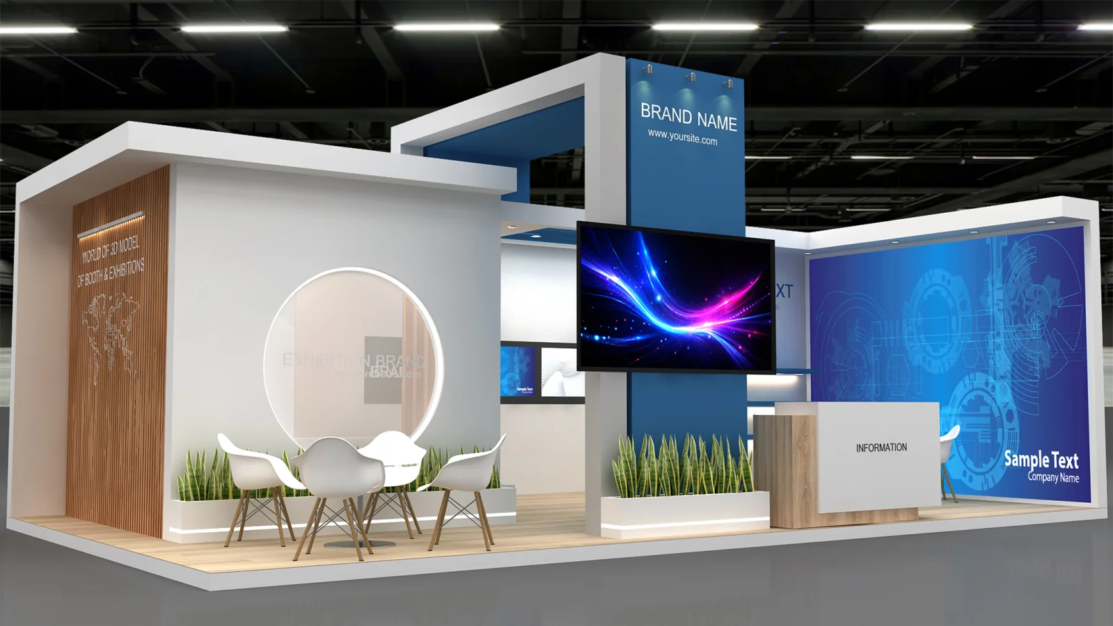 exhibition booth Image 1