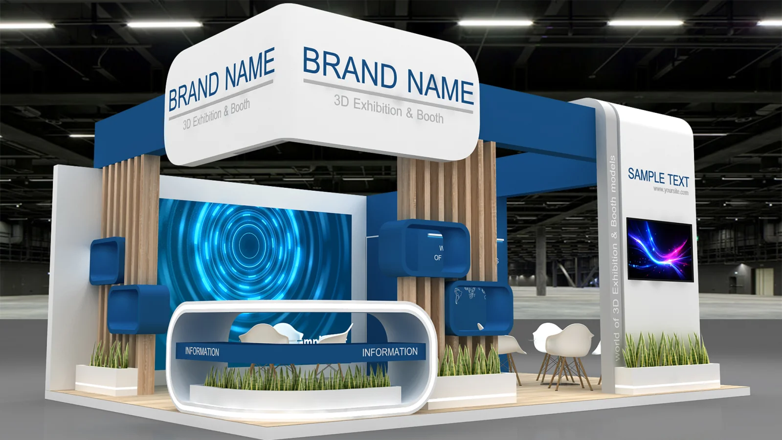 exhibition booth Image 1