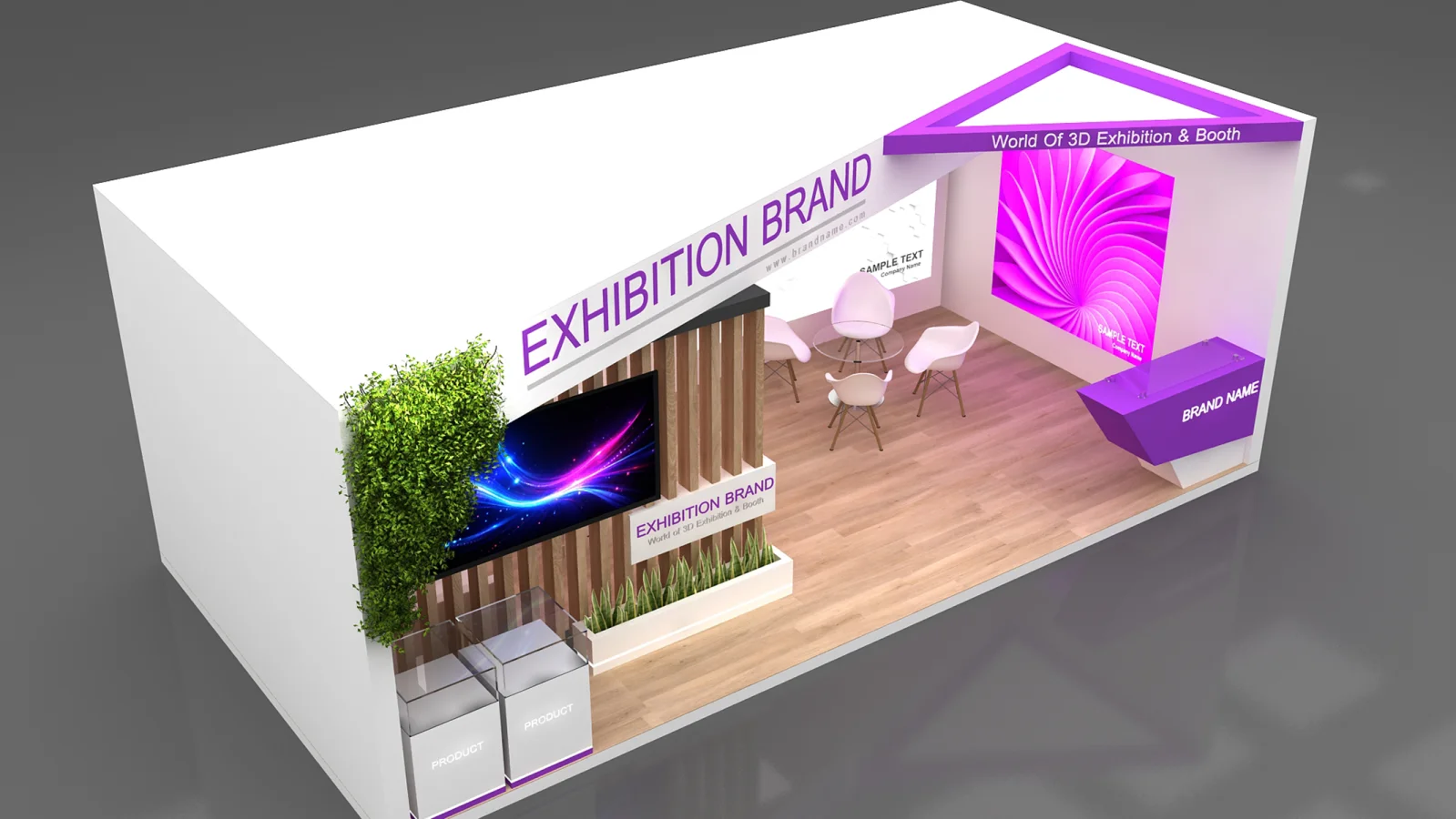 exhibition booth Image 1