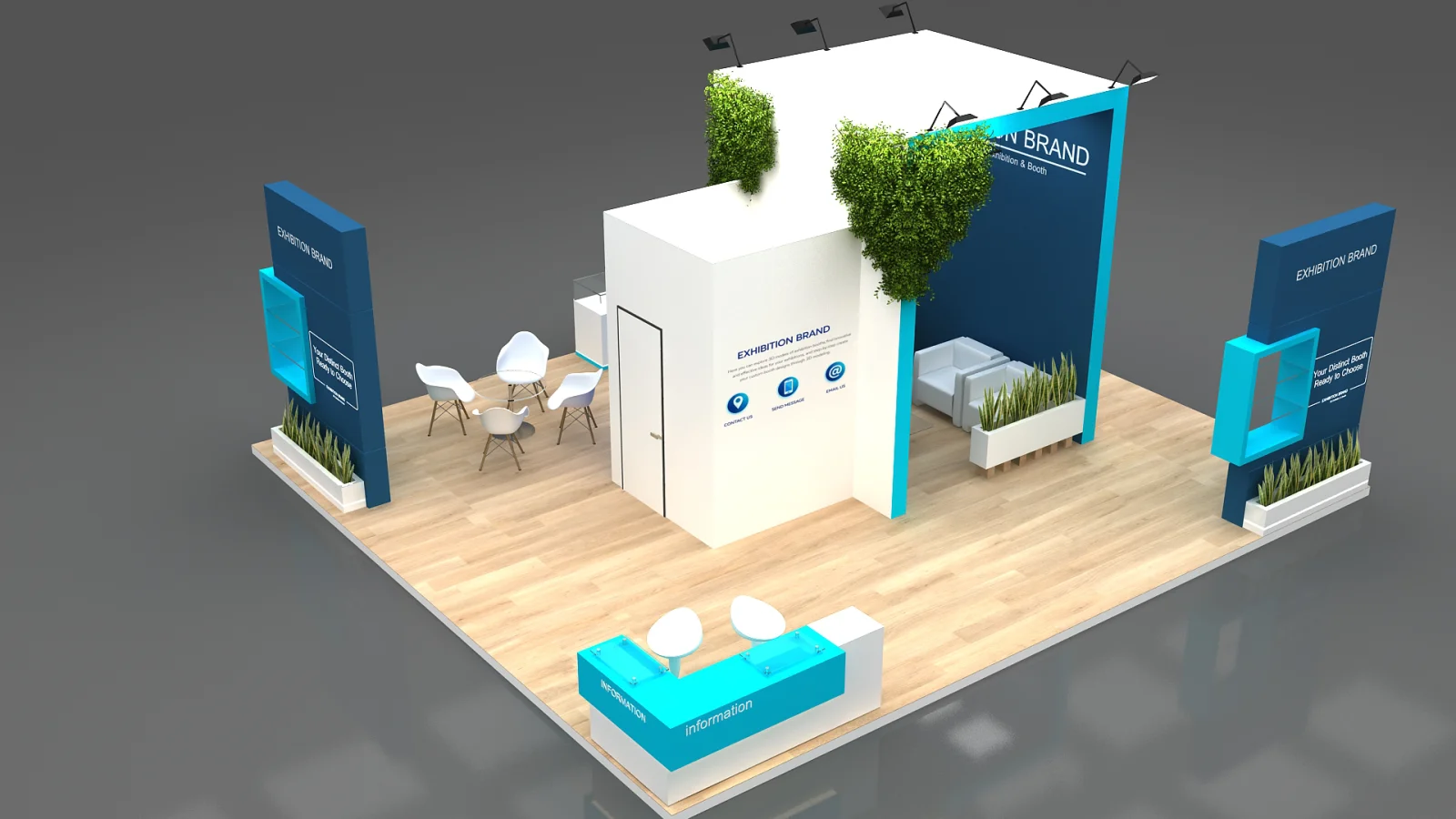 exhibition booth Image 1