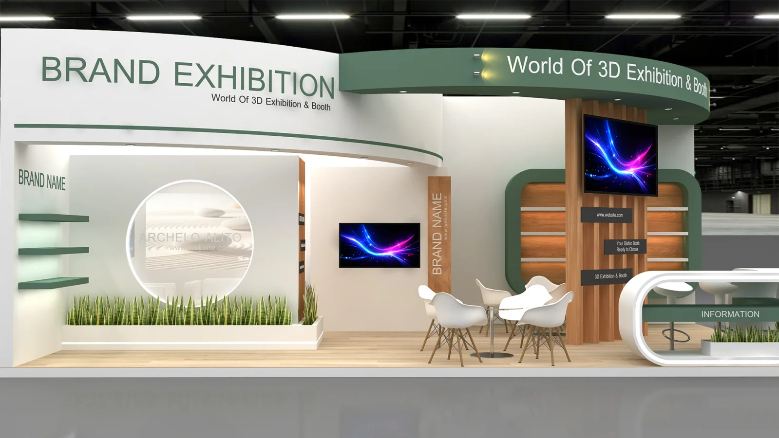 exhibition booth Image 1