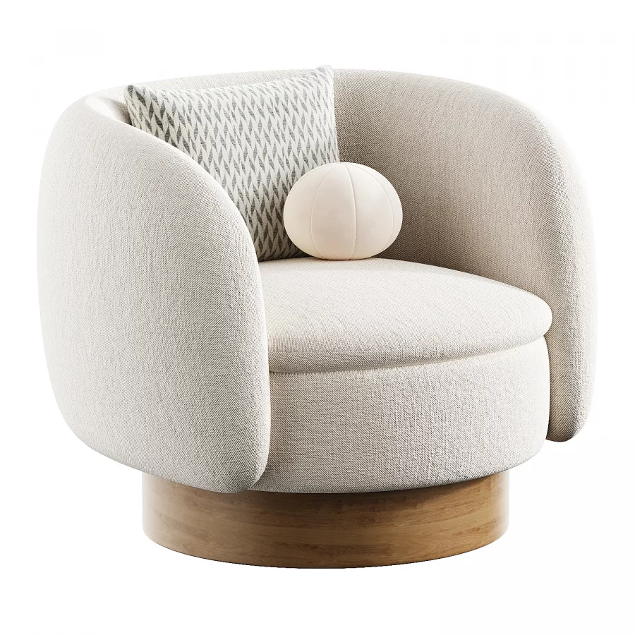 muir swivel chair Image 2