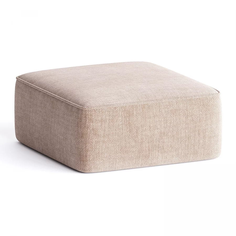 pouf brown leopold Image 3