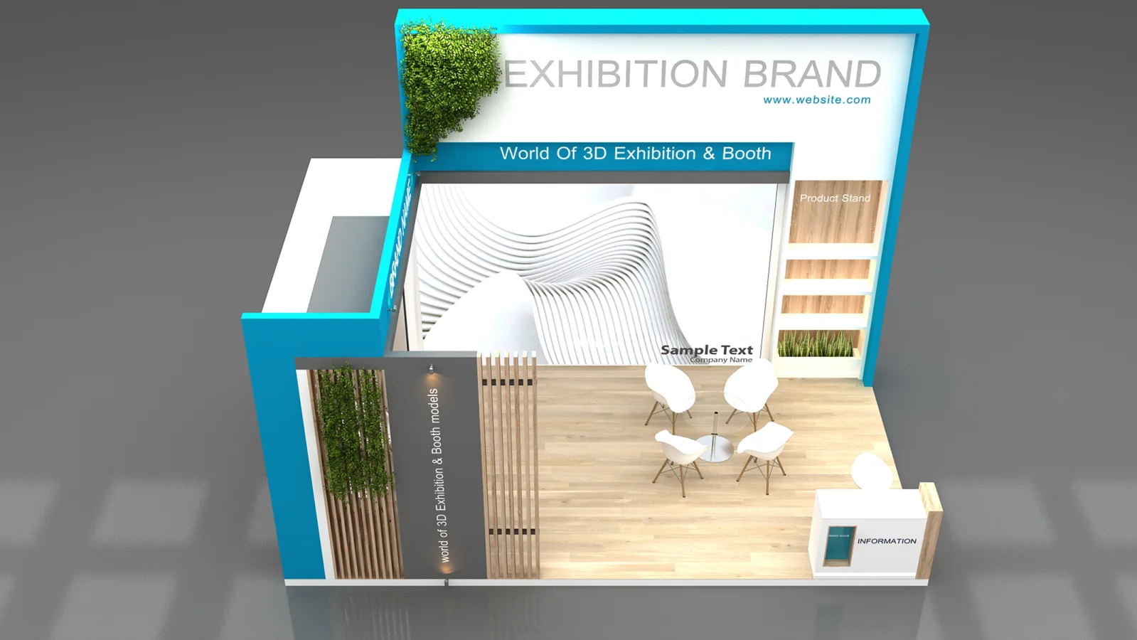 exhibition booth Image 1
