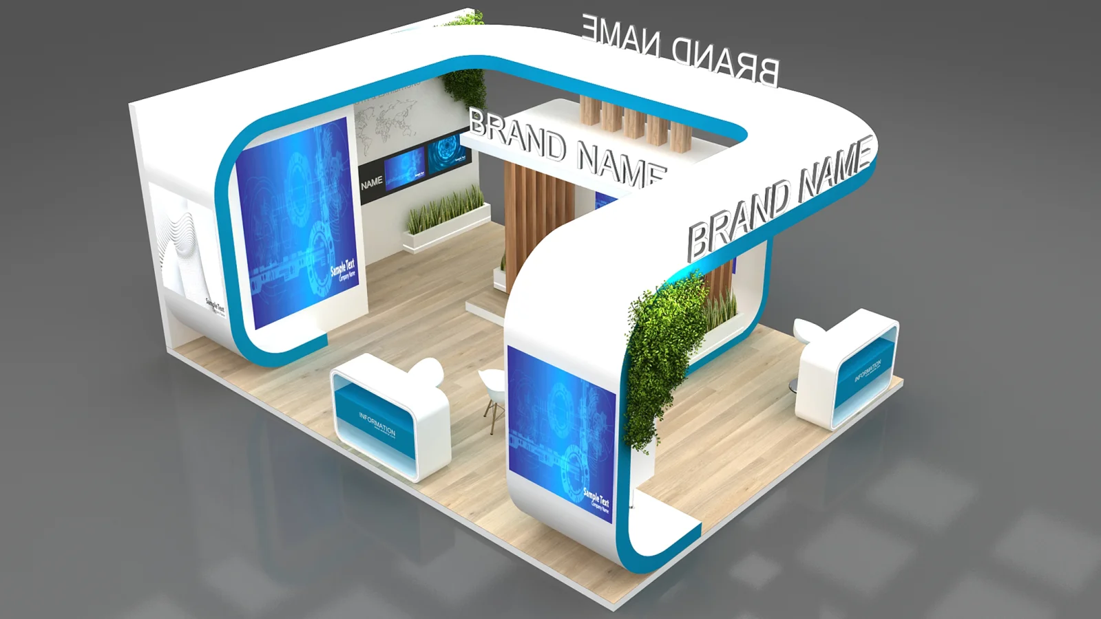 exhibition booth Image 2