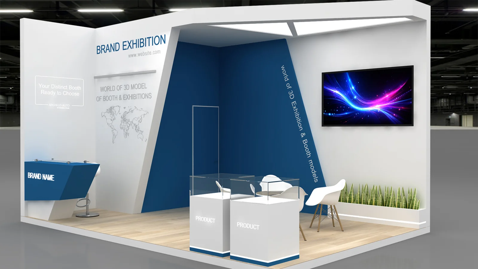 exhibition booth Image 1