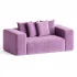 sariq uzun sofa voltaire - Thumbnail 5