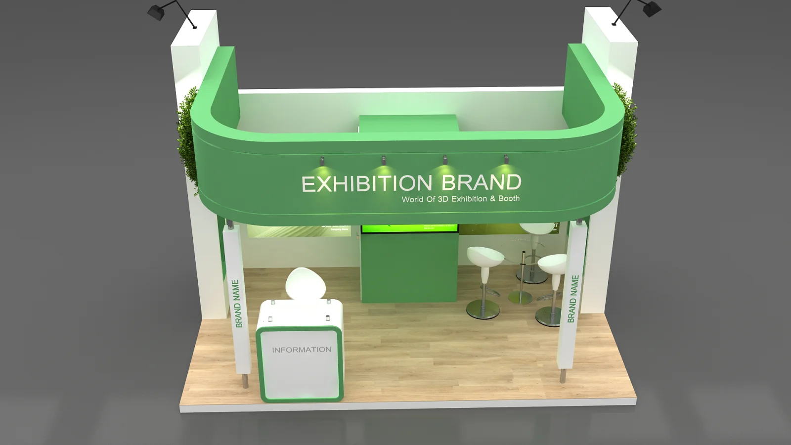 exhibition booth Image 1