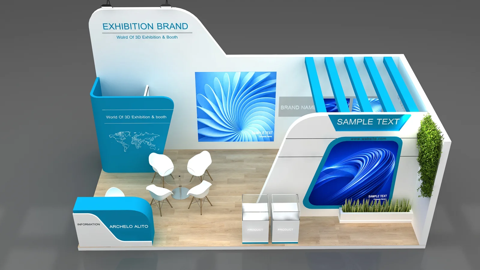 exhibition booth Image 2