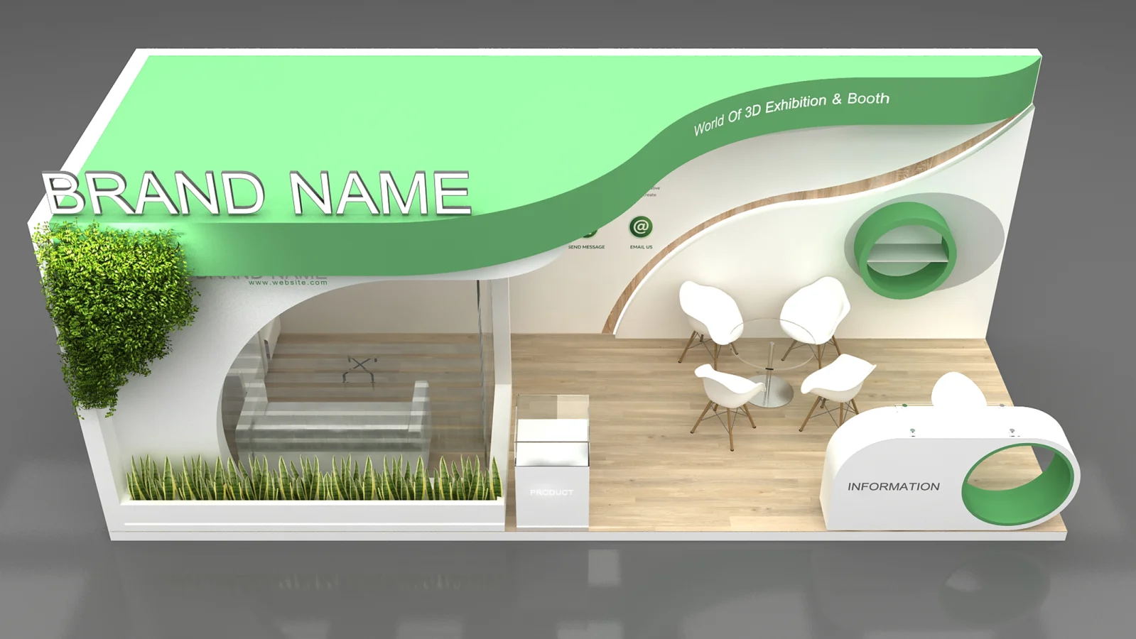 exhibition booth Image 1