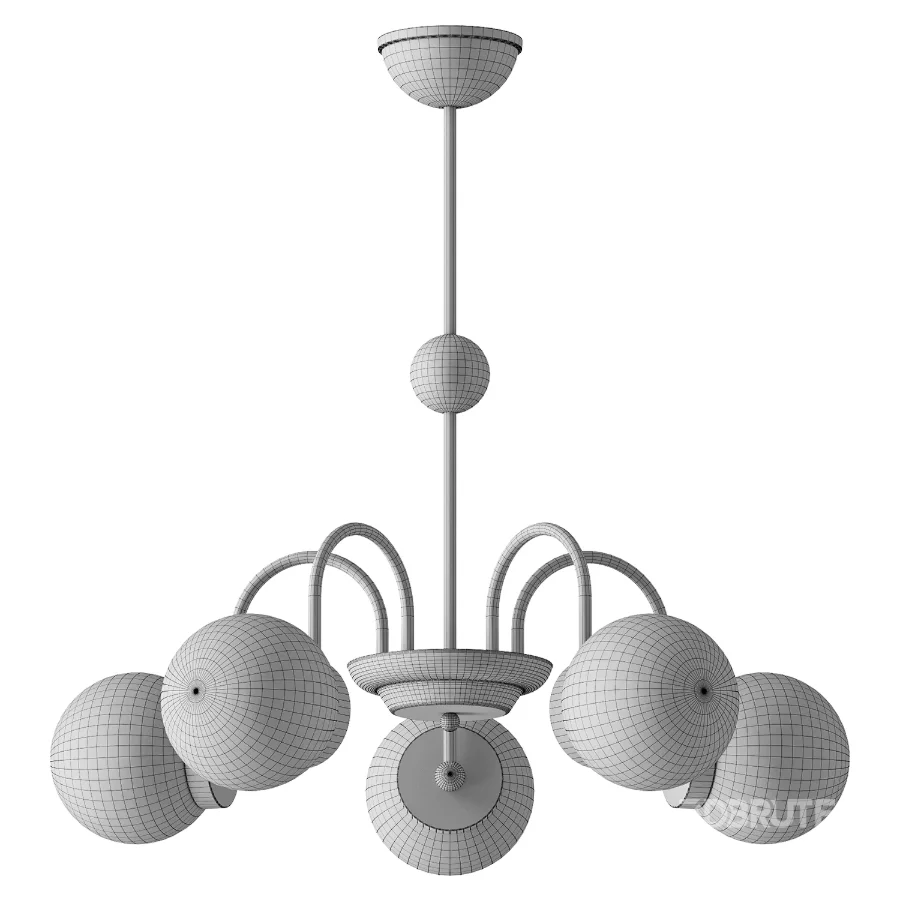 Pilot Chandelier 5 heads Image 4