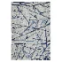 Mystic Rectangle Abstract Hand Tufted Wool Area Rug in Navy - Thumbnail 2