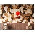 Mid-Century Organic Abstract Wall Mural - Thumbnail 2