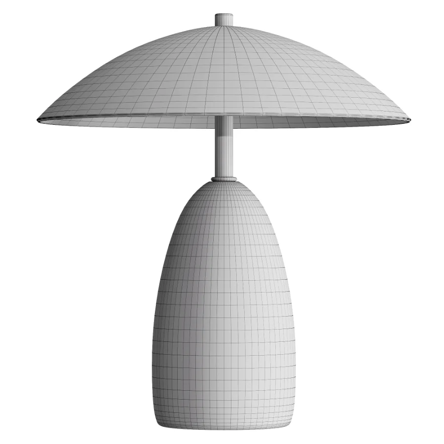 Aubrey LED Table Lamp Maroon Image 3