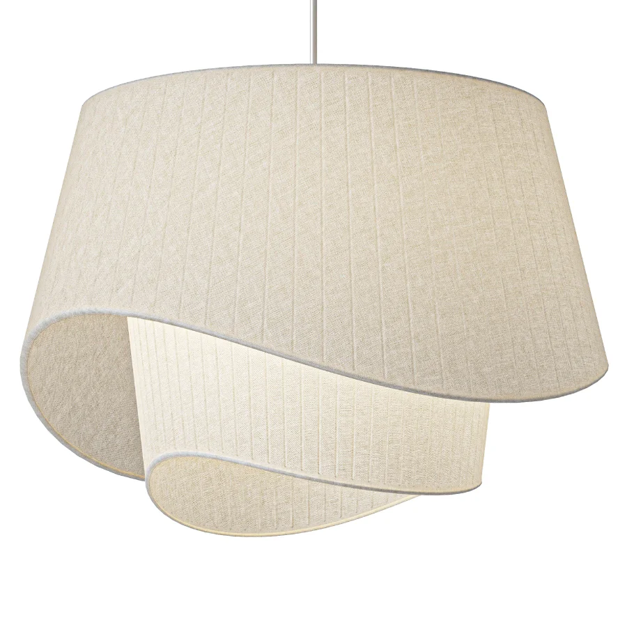Dao Fabric Pendant Light Wooddi Image 2