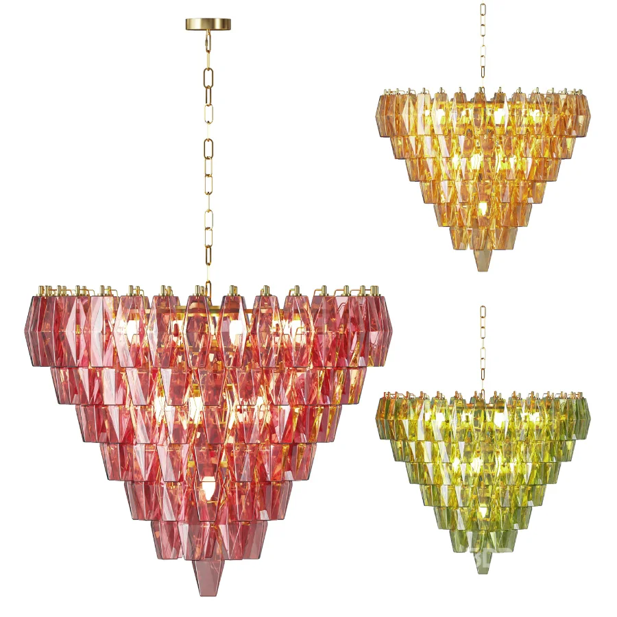 Asti Murano Chandelier Image 1